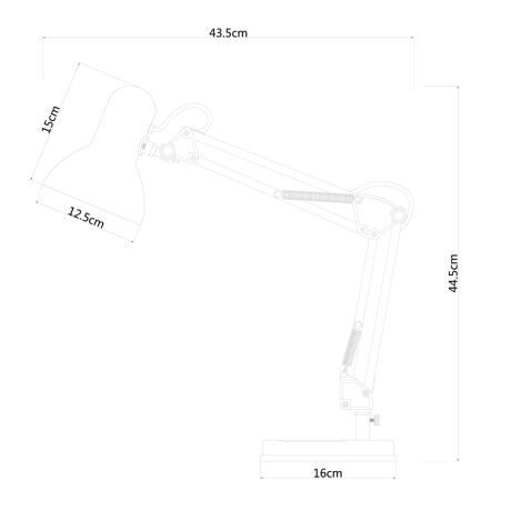 Настольная лампа в комплекте с лампочкой  Arte lamp A1330LT-1AB+Lamps 