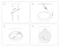 Настенно-потолочный светодиодный светильник Ambrella light WALLERS Wall FW11110