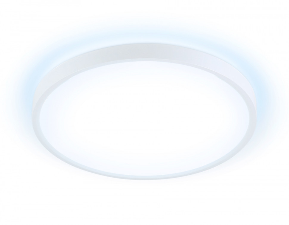 Потолочный светодиодный светильник с подсветкой Ambrella light ORBITAL AirFZ3001, цвет белый - фото 1