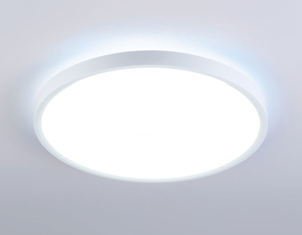 Потолочный светодиодный светильник с подсветкой Ambrella light ORBITAL AirFZ3001, цвет белый - фото 2