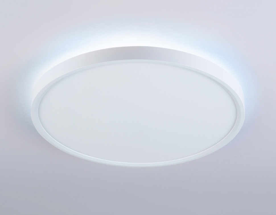 Потолочный светодиодный светильник с подсветкой Ambrella light ORBITAL AirFZ3001, цвет белый - фото 4