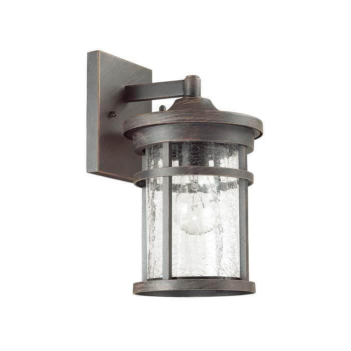 Настенный уличный светильник со светодиодной лампочкой E27, комплект от Lustrof. №105217-624442