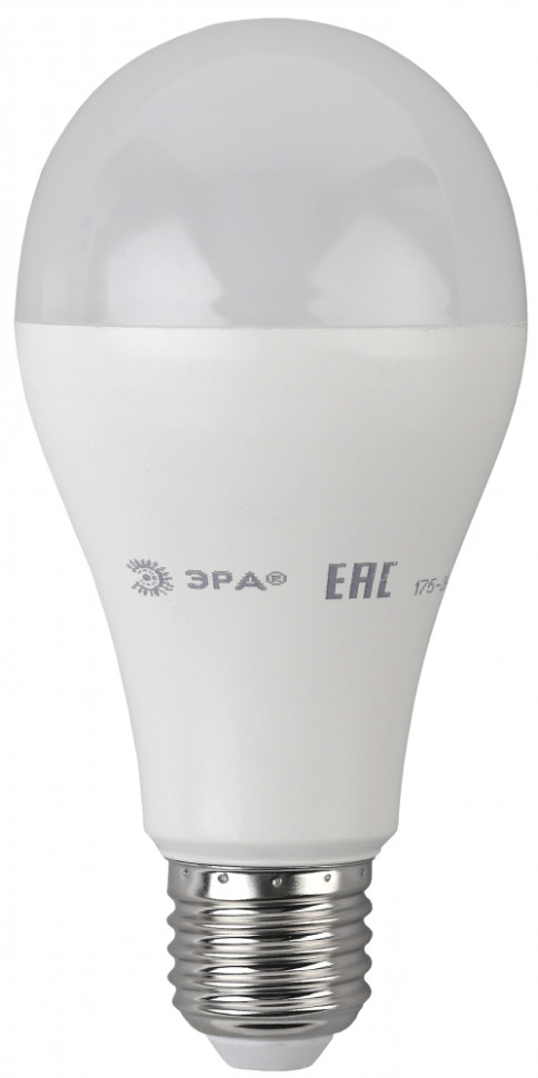 Лампа светодиодная ЭРА E27 19W 6000K матовая LED A65-19W-860-E27 Б0031704 - фото 2