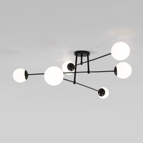 Потолочная люстра Eurosvet Netz 30181/6 черный 