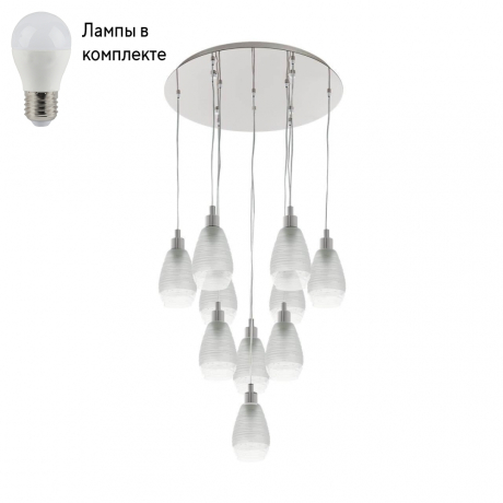 Подвесная люстра с лампочками Eglo 39503+Lamps 
