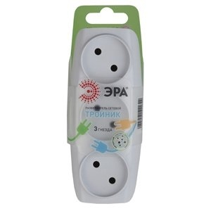 Сетевой разветвитель ЭРА -3-W 169762