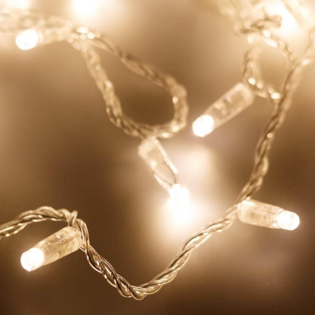 10м. Уличная гирлянда нить теплый свет Ardecoled 230V ARD-String--10000-Clear-100Led-Std Warm (424302)