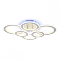 Потолочная диммируемая люстра с пультом ДУ Ambrella light FA8808 WH