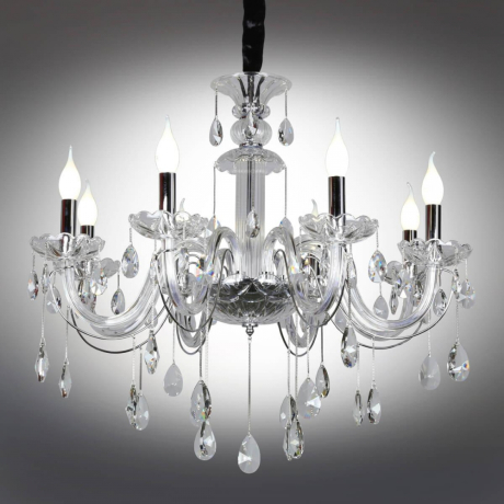 Люстра подвесная с лампочками Omnilux OML-70203-08+Lamps 