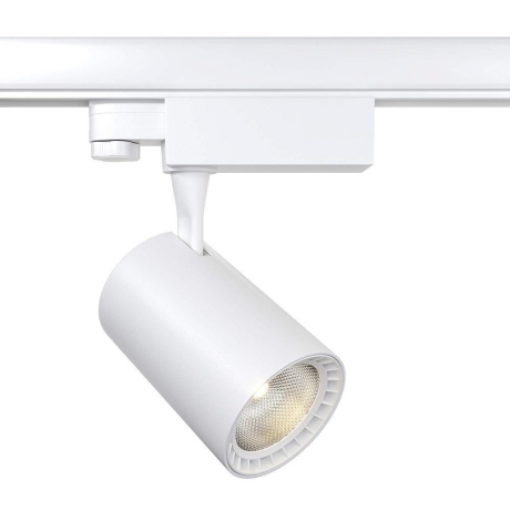 Трехфазный LED светильник 10W 4000К для трека Maytoni Technicall Vuoro TR029-3-10W4K-S-W 