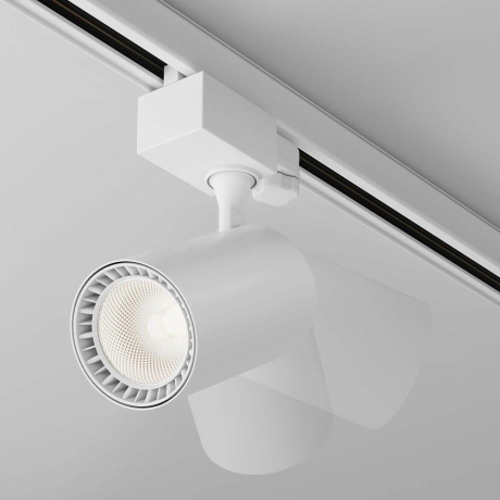 Трехфазный LED светильник 10W 4000К для трека Maytoni Technicall Vuoro TR029-3-10W4K-S-W 