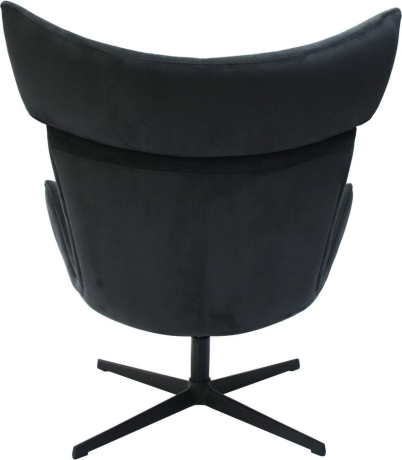 Кресло TORO графит, искусственная замша Bradex Home 761687