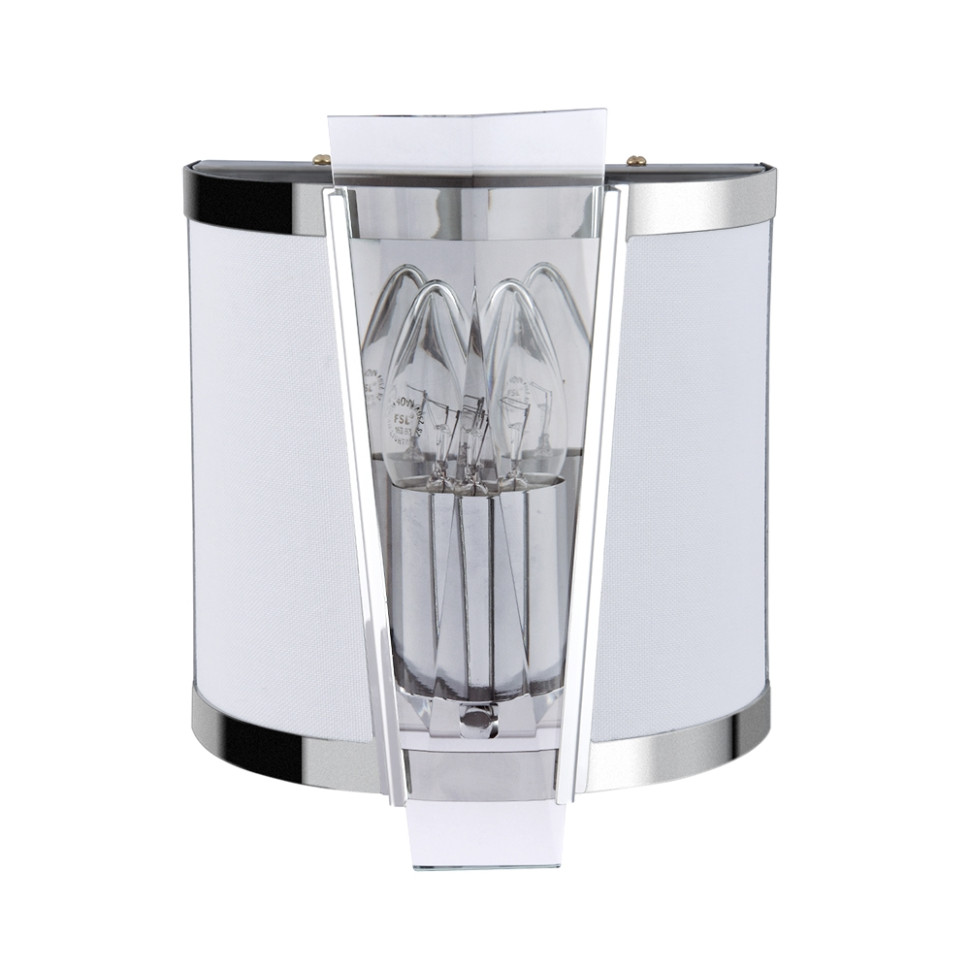 Настенный светильник с 1 LED лампами. Комплект от Lustrof №648844-709224, цвет хром
