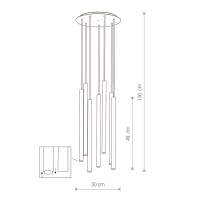 Подвесной светильник Nowodvorski Eye 8920