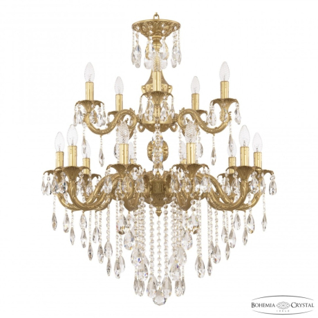 Подвесная люстра Bohemia Ivele Crystal AL7901 AL79101/10+5/250/2D B AG 