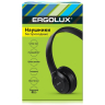 ERGOLUX ELX-BTHP01-C02 (Наушники накладные беспроводные, FM, MP3, микрофон, Черные, Коробка) (15355)