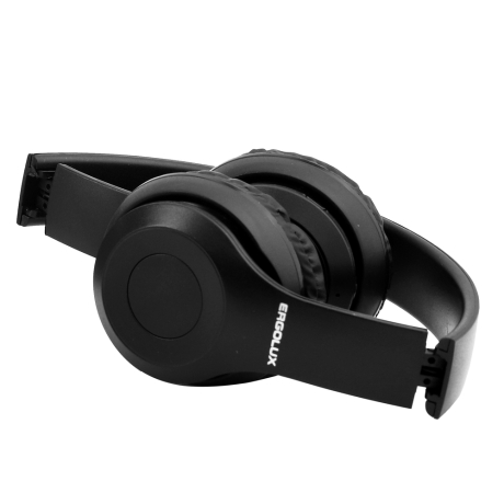 ERGOLUX ELX-BTHP01-C02 (Наушники накладные беспроводные, FM, MP3, микрофон, Черные, Коробка) (15355)