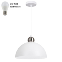Подвесной светильник с лампочкой Arte lamp A7053SP-1WH+Lamps