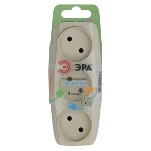 Сетевой разветвитель ЭРА -3-I 169761