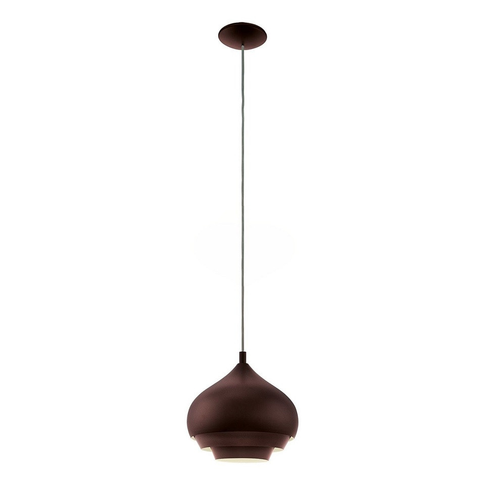 96884 Подвесной светильник Eglo Camborne, цвет коричневый - фото 1