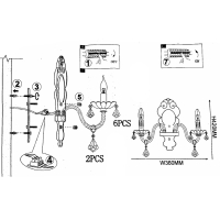 Бра Rainbow Wall ImperiumLoft RAINBOW-WALL01 (101951-26)