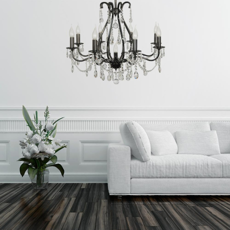 Люстра на штанге Arti Lampadari Ercolano E 1.1.8.601 N 