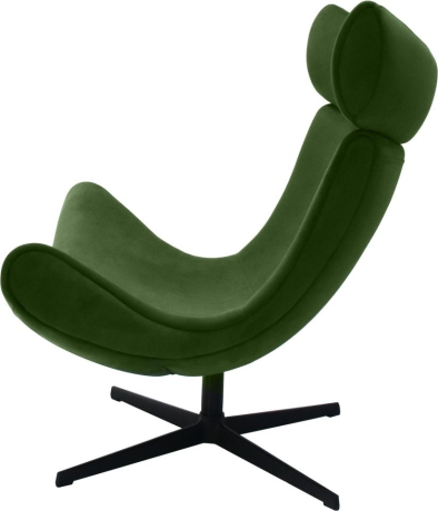 Кресло TORO зеленый, искусственная замша Bradex Home 761688