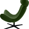 Кресло TORO зеленый, искусственная замша Bradex Home 761688
