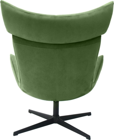 Кресло TORO зеленый, искусственная замша Bradex Home 761688