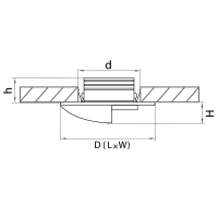 Встраиваемый светильник Lightstar Lumina 212146