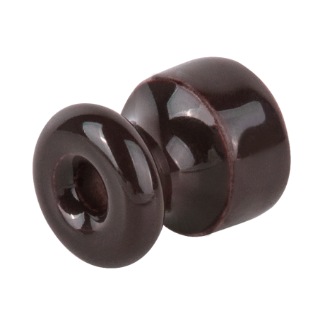 Изолятор керамический Werkel Ретро (коричневый) W6431314