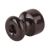 Изолятор керамический Werkel Ретро (коричневый) W6431314