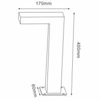 28851/40/30 Уличный светодиодный фонарный столб Lucide Texas