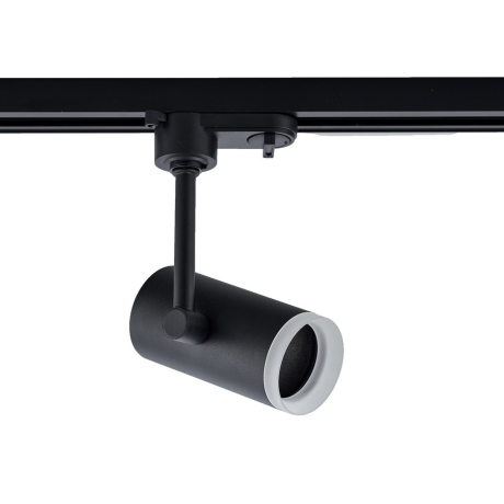 Светильник трекового однофазного шинопровода с Led лампочками в комплекте Wertmark WTE.O13.607+Lamps 