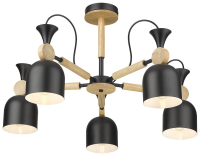 Люстра на штанге Velante с поддержкой Алиса 225-023-05-A