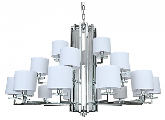 Подвесная люстра Newport 35400 35412+6+3/C chrome без абажуров 