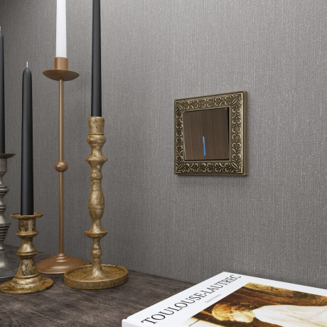 Клавиши для выключателя c подсветкой Werkel бронзовый W1119112