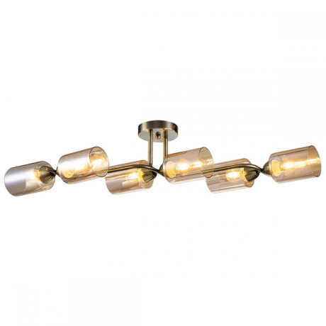 Люстра на штанге Escada Bungarus 1110/6P Bronze 