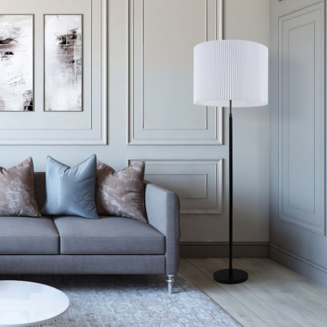 Торшер с тканевым абажуром Eurosvet Notturno 01163/1 (a065669) 