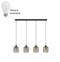 Подвесная люстра с лампочками Eglo 43528+Lamps