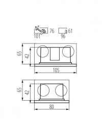 Профиль встраиваемый Arlight PLS-LOCK 033693