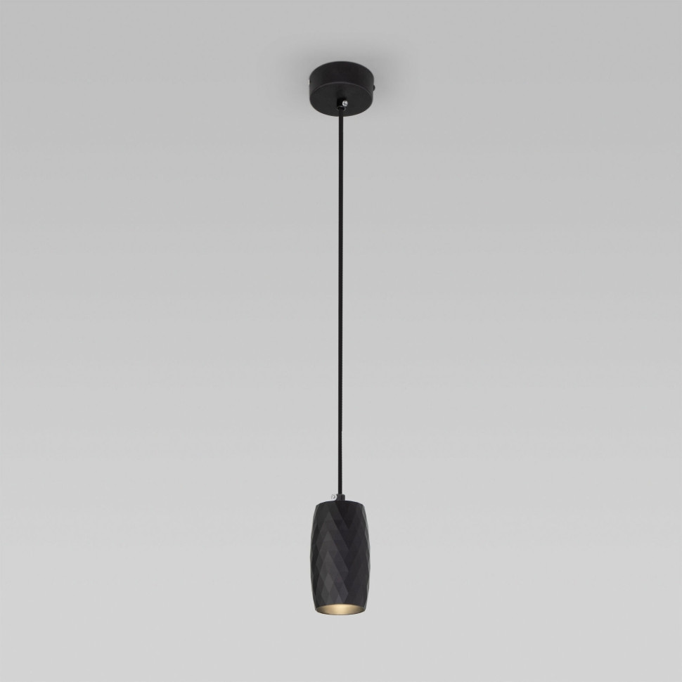 Подвесной светильник Eurosvet 50246/1 LED/ черный (a061436), цвет чёрный 50246/1 LED черный - фото 1