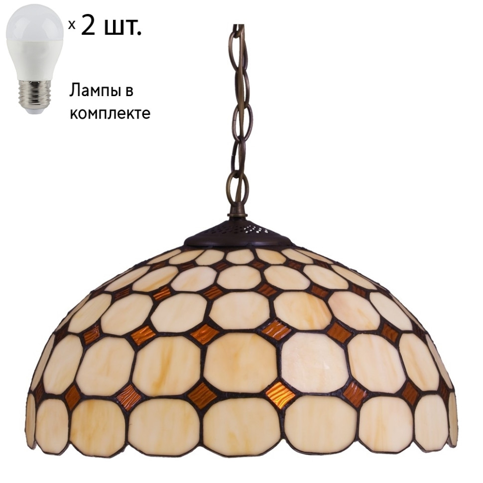 Подвесной светильник с лампочками Velante 812-806-02+Lamps, цвет античная бронза 812-806-02+Lamps - фото 1