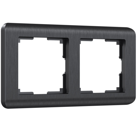 Рамка на 2 поста Werkel Stream (графит) W0022104