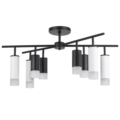 LR7283748641 Потолочная люстра Rullo Lightstar с поддержкой Алисы, (комплект из 571728+214437-4+214486-4+202431-8) 