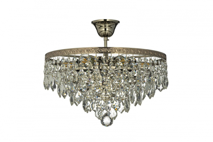 Люстра потолочная с Led лампочками в комплекте Arti Lampadari Castellana E 1.3.38.602 N+Lamps 