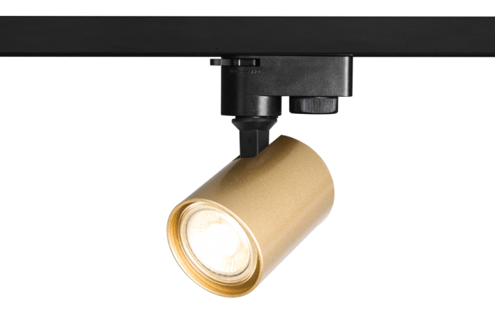 Однофазный светильник для трека Crystal Lux CLT 0.31 001 60 BL-GO 