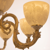 Люстра Bohemia Ivele Crystal 71203P/8/210 GW P1 U Rose