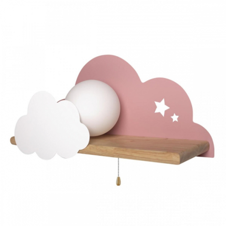 Светильник на стену с Led лампочками в комплекте LOFT IT 10134 Pink+Lamps 