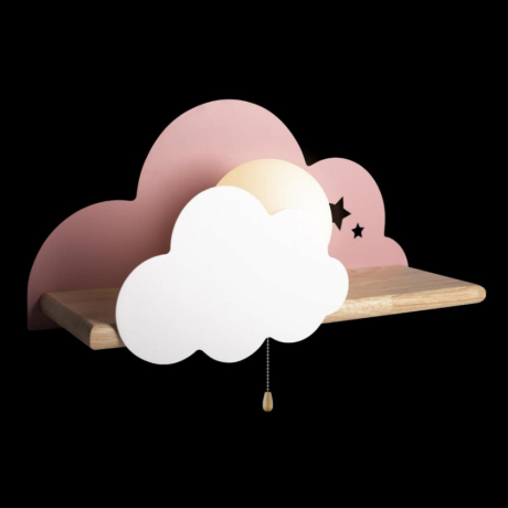 Светильник на стену с Led лампочками в комплекте LOFT IT 10134 Pink+Lamps 